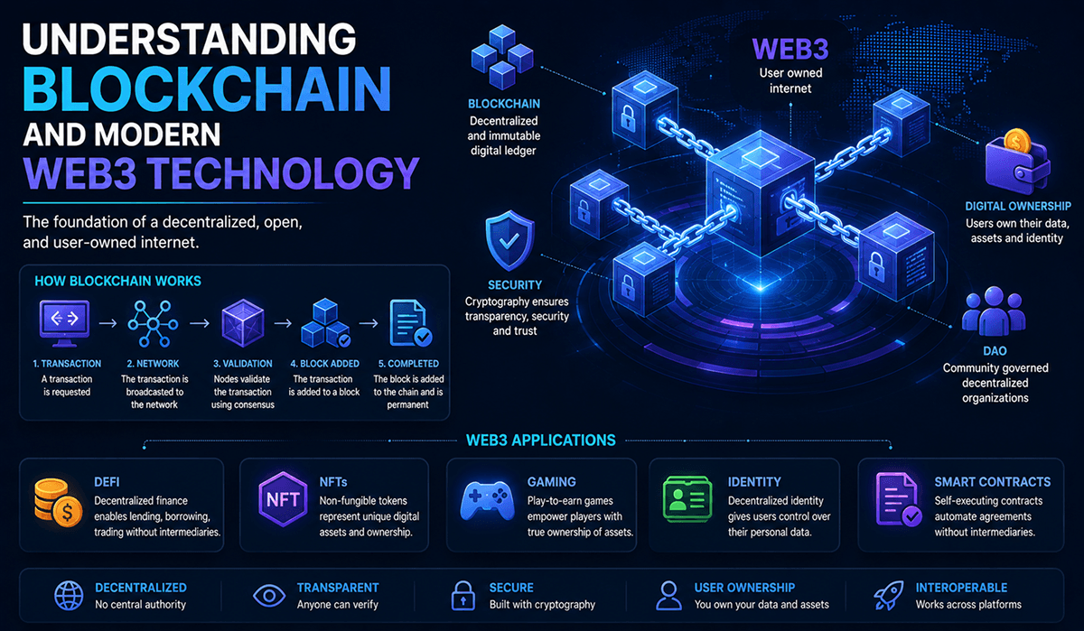 Understanding Blockchain And Modern Web3 Technology